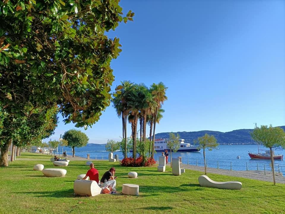 Residenza Silvana Apt A Cielo On The Ground Floor With Parking Βερμπάνια Εξωτερικό φωτογραφία